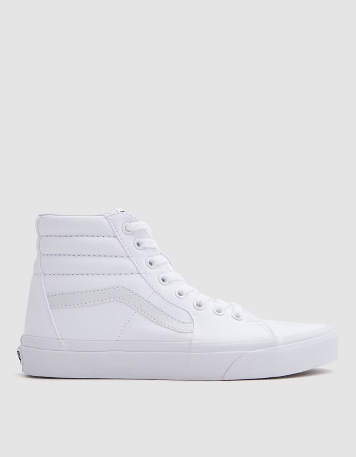 Sk8 Hi in True White