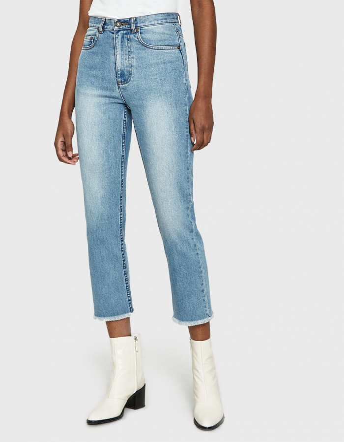 Standard Fringe Jeans