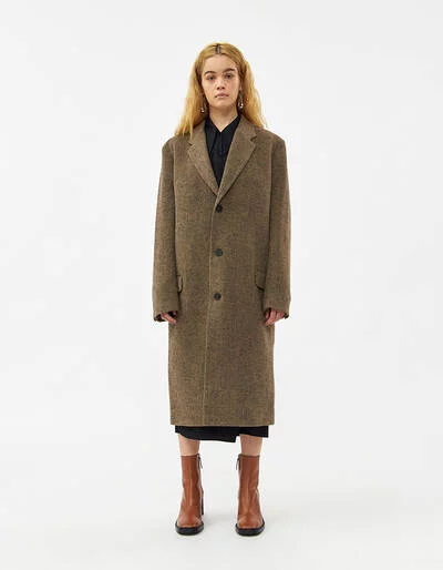 Hope Area Herringbone Coat