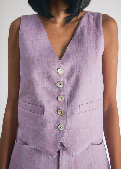 Maryam Nassir Zadeh Leonis Vest