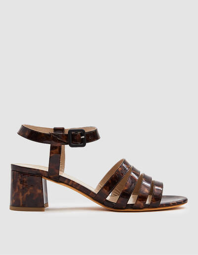 Maryam Nassir Zadeh Palma Low Patent Sandal