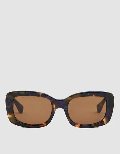 Sun Buddies Junior Sunglasses in Purple Blonde Tortoise