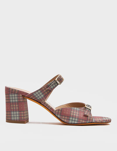 Maryam Nassir Zadeh Una Sandal in Scarlet