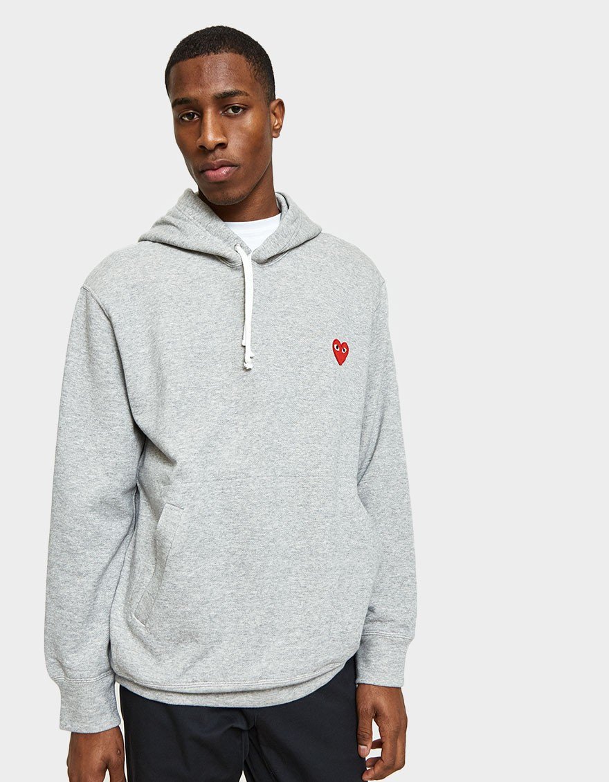 Play Hooded Sweatshirt in Grey