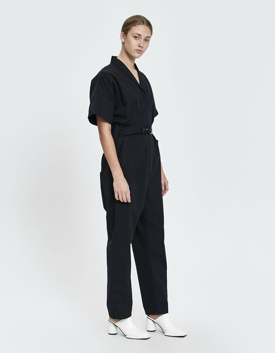 Pitch Chino Twill Jumpsuit