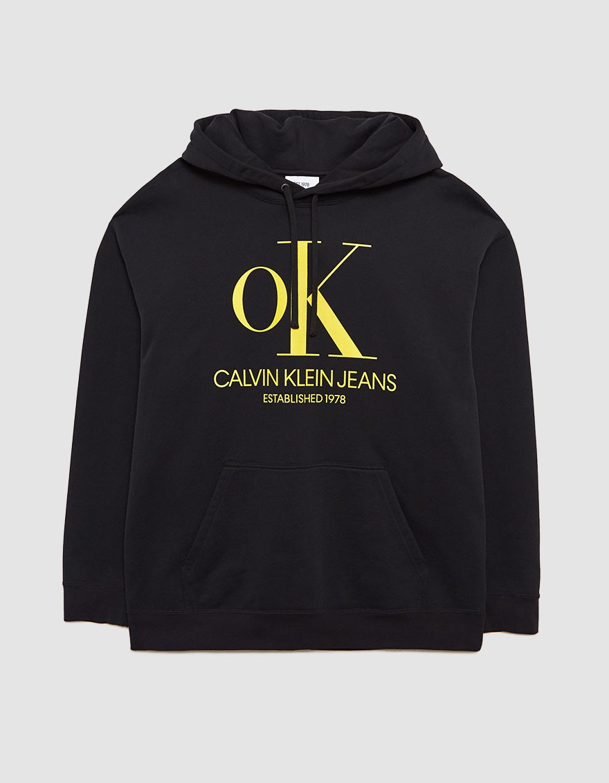 Ok Logo Pullover Hoodie