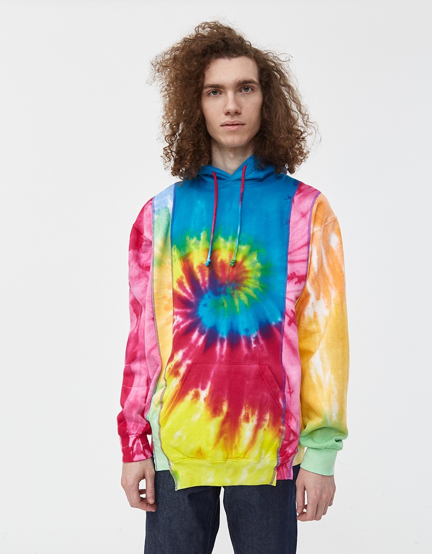 5 Cuts Tie Dye Hoodie