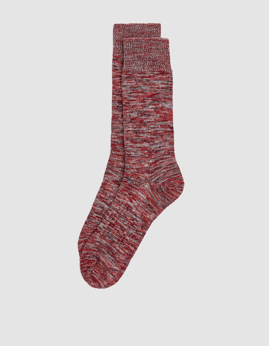 Bjarki Blend Sock in Askja Red