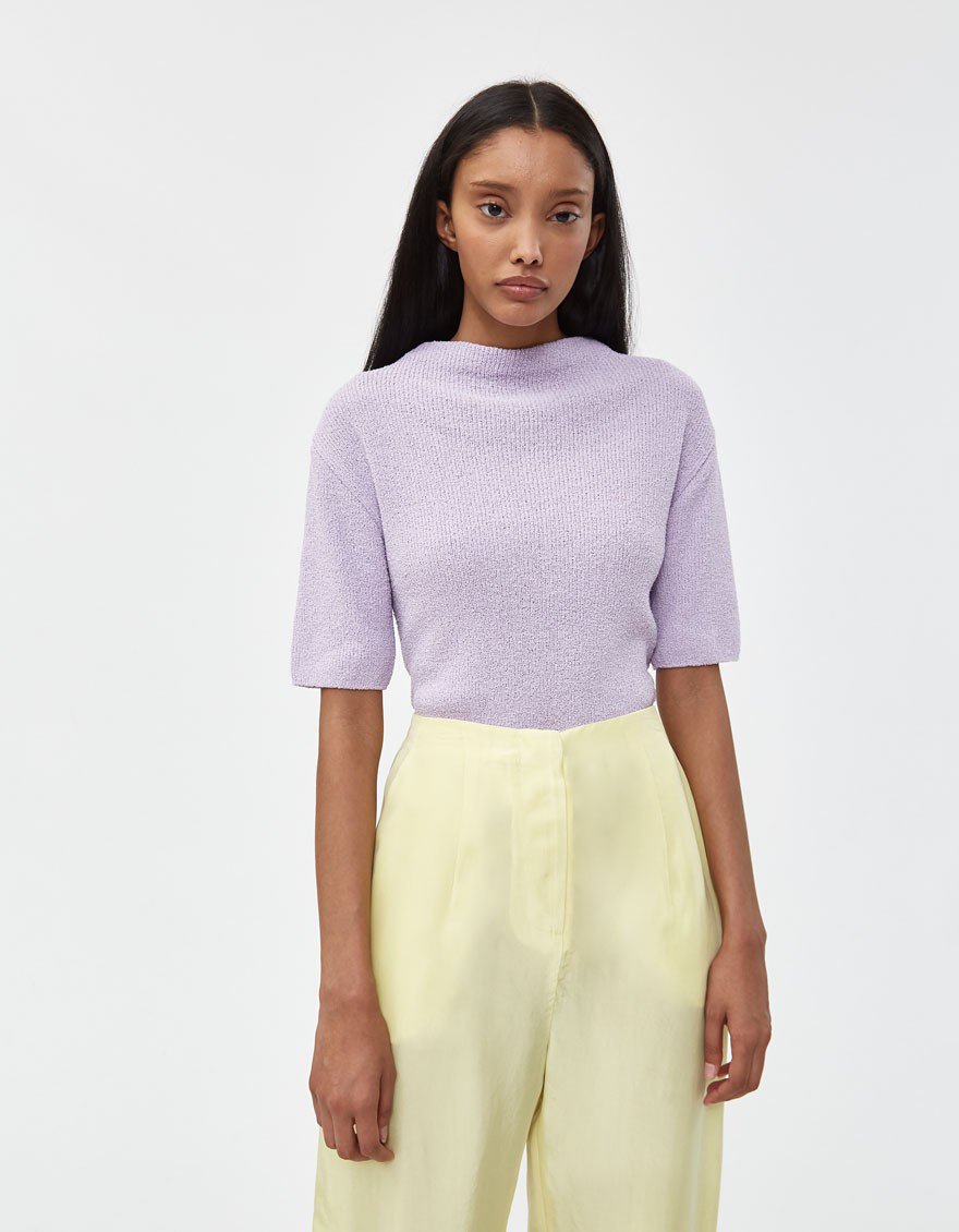 Cropped Knit Top