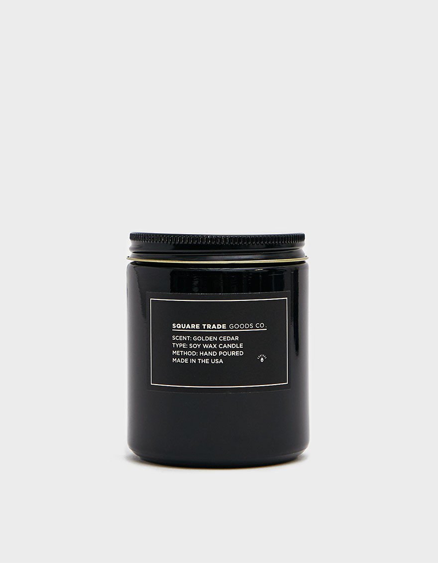 8 oz Golden Cedar Candle