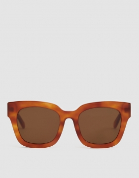 Saga Sunglasses in Tortoise Light
