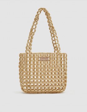 Sinta Wood Tote Bag