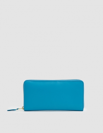 Classic Leather Line SA0110 Wallet in Blue