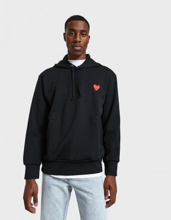 Play Hooded Sweatshirt in Black