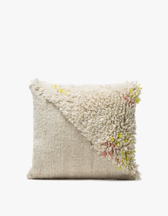 Split Shag Pillow