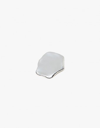 Single Egg White Earring