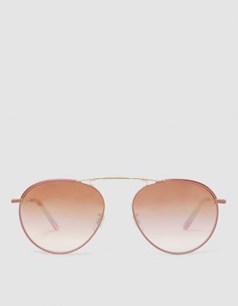 Innes 55 Sunglasses in Merlot Pearl/Copper Layered Mirror