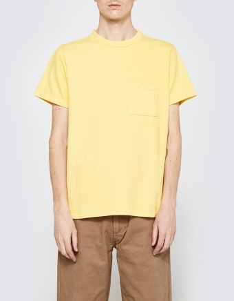 Pocket Tee in Yellow