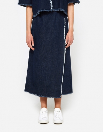 Skirt with Seams