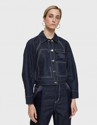 Workwear Utility Denim Jacket
