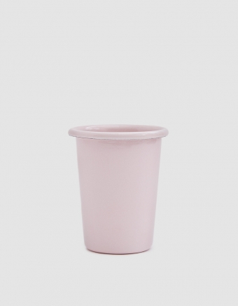 Enamel Cup in Soft Pink