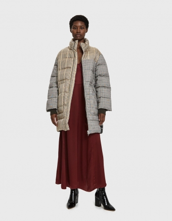 Reversible Oversized Down Puffer Coat