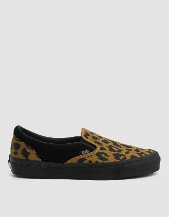 OG Classic Slip-On LX Sneaker in Leopard/Black