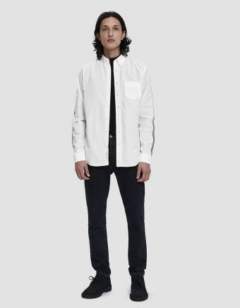 One Tape Button Down Shirt