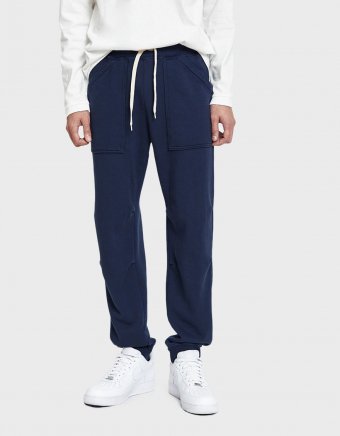 8 oz. Army Gym Sweatpant in Navy