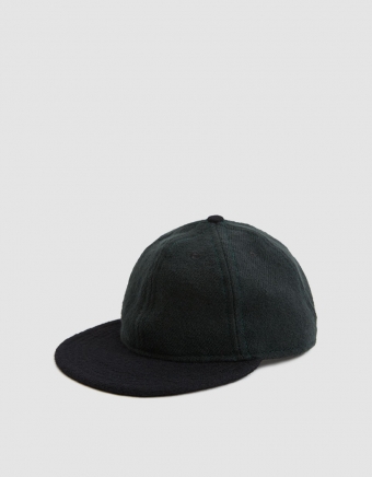 Floppy Twill Ball Cap in Dark Green