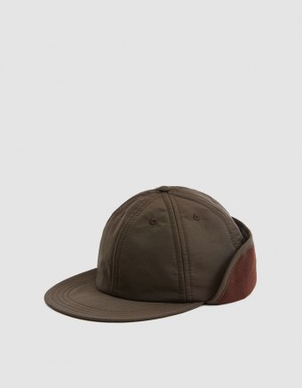Ear Flap Cap in Brown