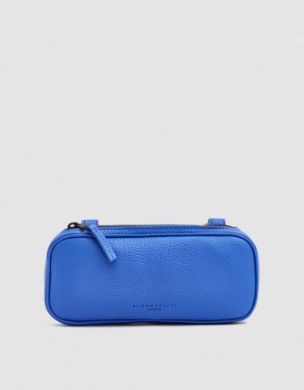 Long Pop Pouch in Electric Blue