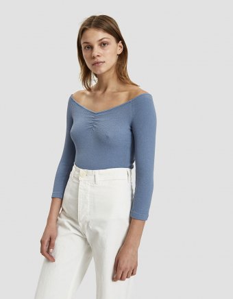 Alejandra Crepe Jersey Bodysuit