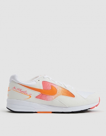 Air Skylon II Sneaker in White/Total Orange
