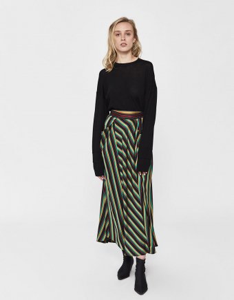 Draped Long Skirt