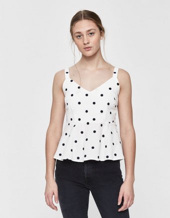 Frankie Polka Dot Top