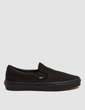Classic Slip-On Sneaker in Black/Black