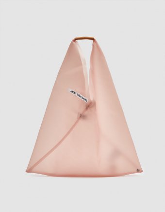 Transparent Tote Bag in Pink