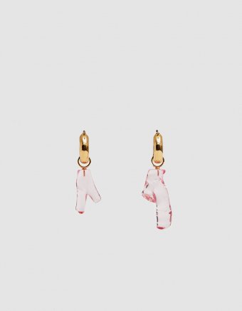 Pink Reef Drop Earrings