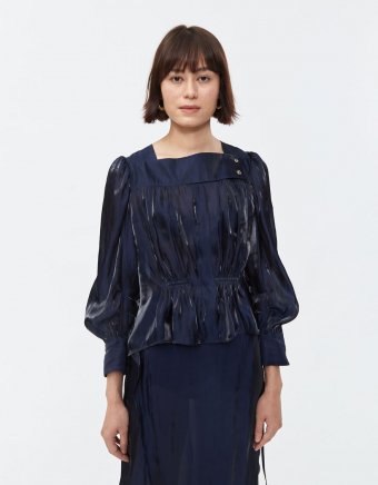 Allegra Metallic Blouse