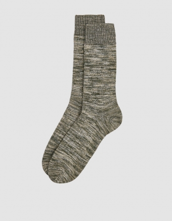 Bjarki Blend Sock in Ivy Green