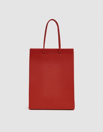 Tall Prima Tote in Red