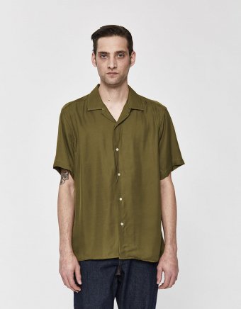 GV x Need Supply Co. Camp Collar Shirt in Olive