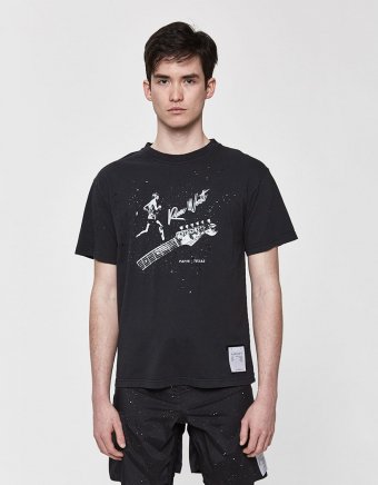 S/S Guitar Moth Eaten Tee