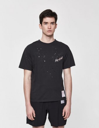 S/S Run West Moth Eaten Tee