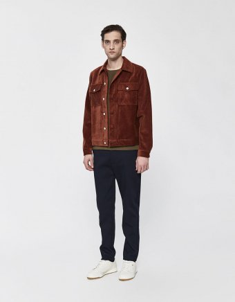 Harvey Suit Trouser in Navy