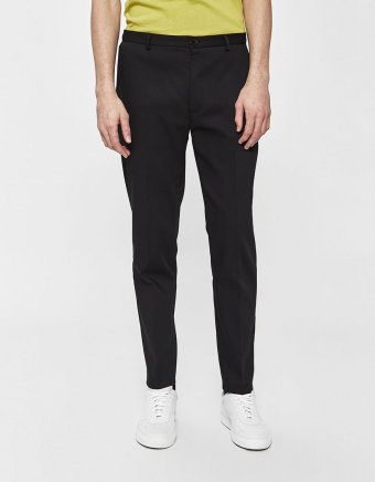 Harvey Suit Trouser in Black