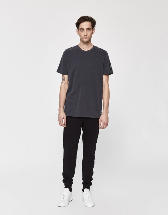 S/S Fine 2 Tee in Asphalt Grey