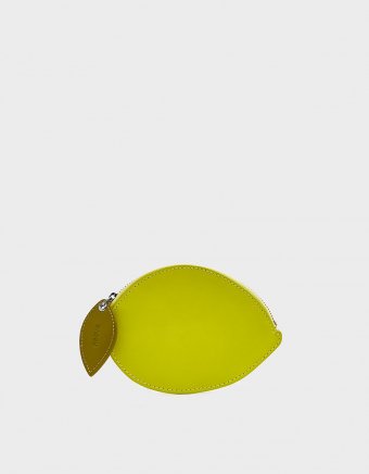 Fruit Pouch in Chartreuse