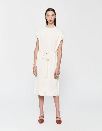 Ribbon Dress in Ivory